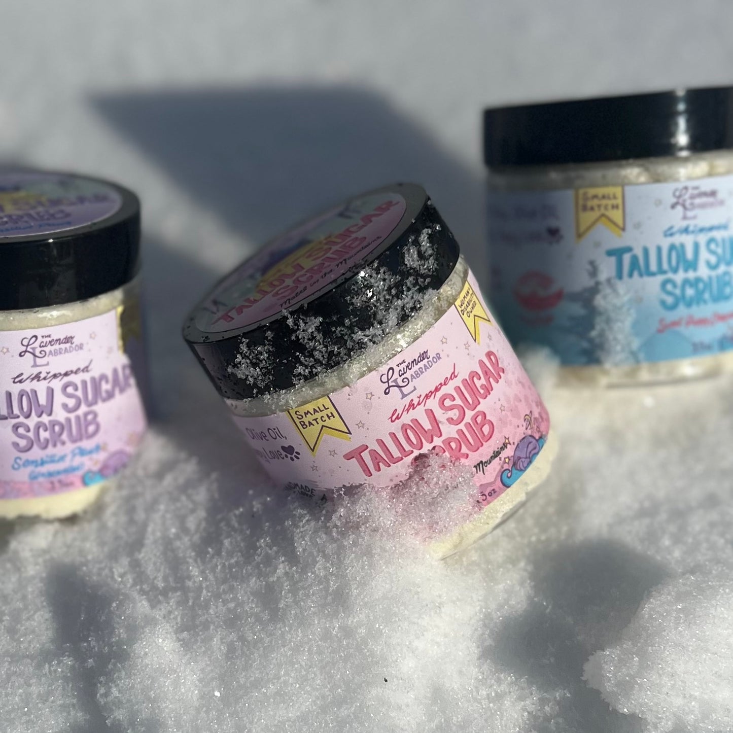 Whipped Tallow Sugar Scrub