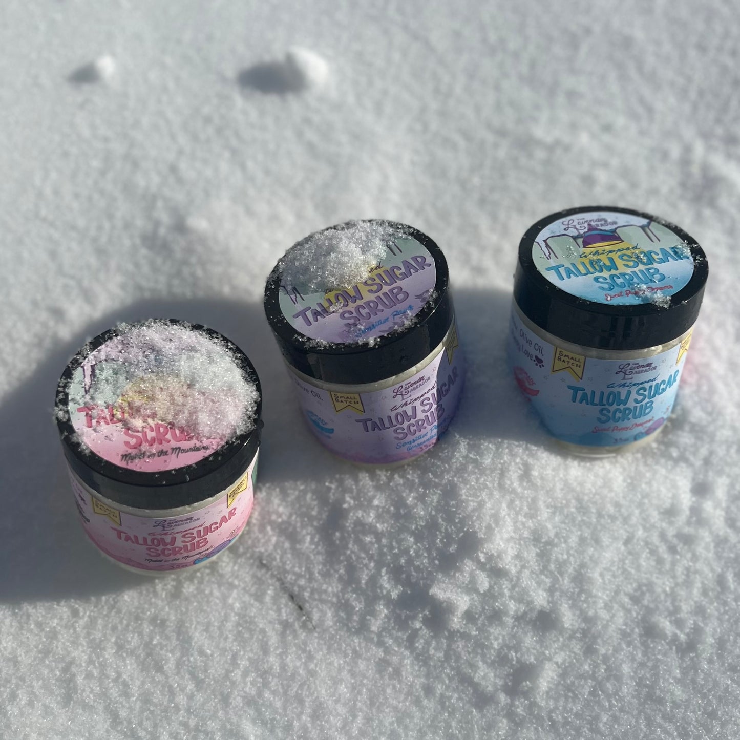 Whipped Tallow Sugar Scrub