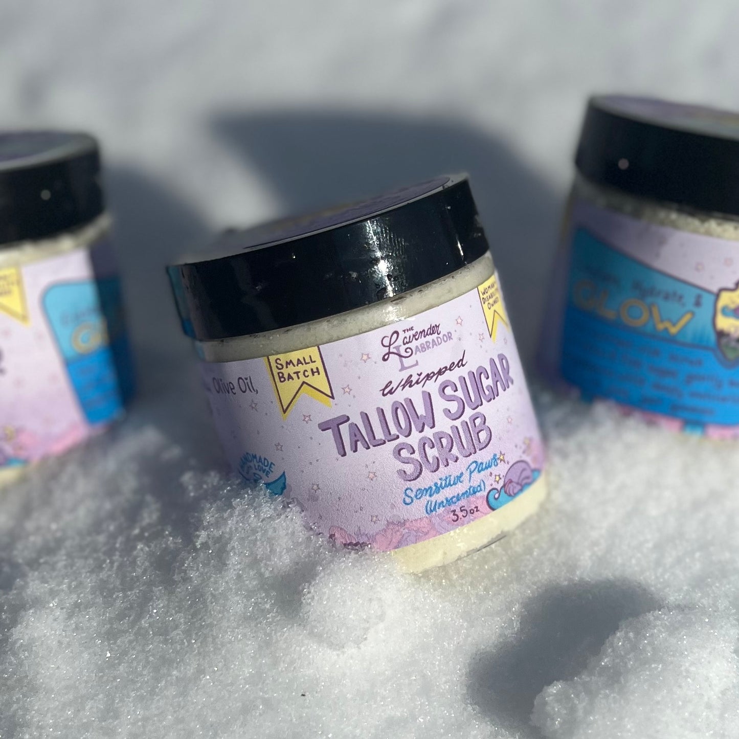 Whipped Tallow Sugar Scrub