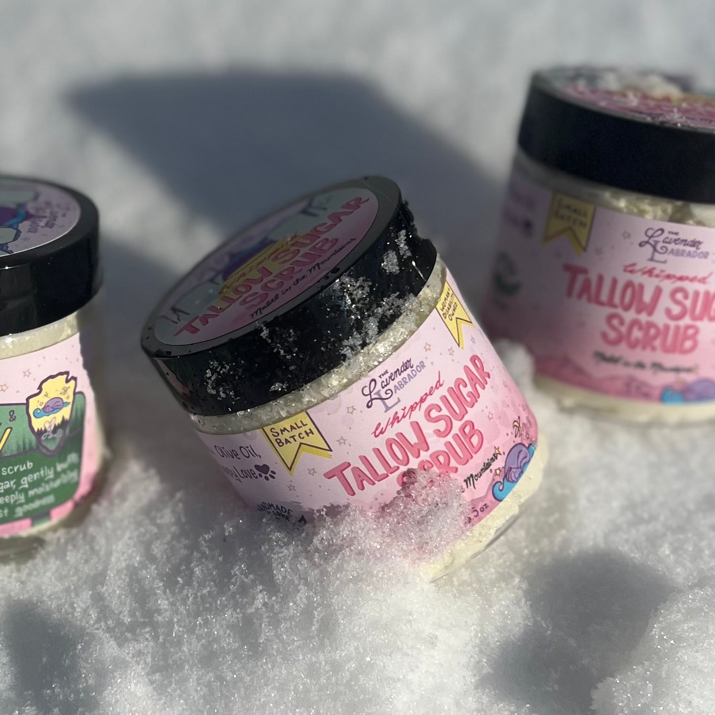 Whipped Tallow Sugar Scrub